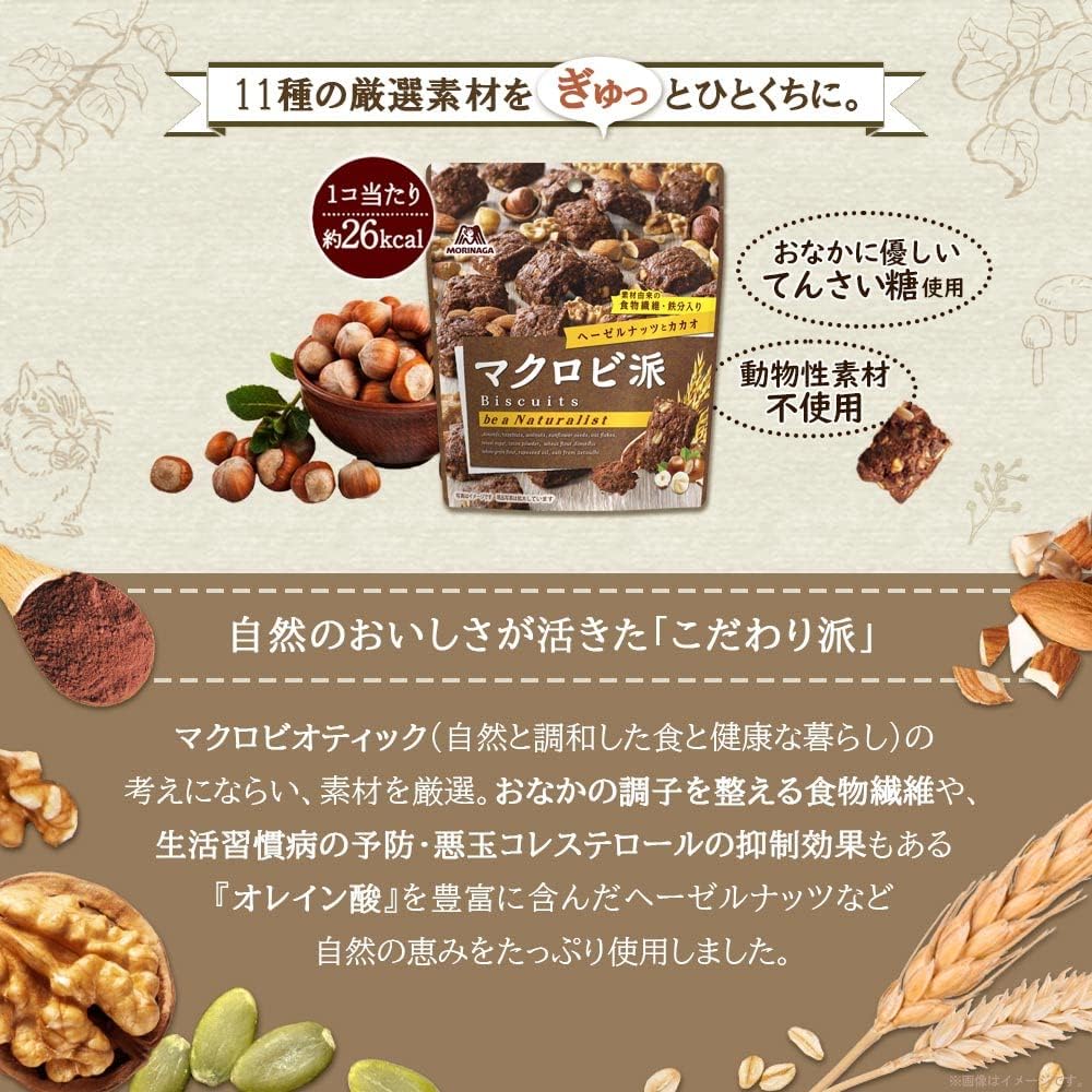 森永製菓 マクロビ派 ヘーゼルナッツとカカオ 100g