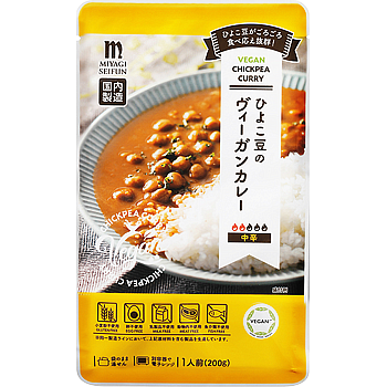 宮城製粉 ひよこ豆のヴィーガンカレー