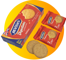 マクビティ ダイジェスティブビスケット オリジナル (2枚×6袋入) ×1箱